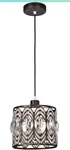 Warehouse Of Tiffany Trazi 1-LIGHT Crystal Ceiling Pendant Lamp HM115/1. Fixed Price $40.00.