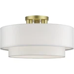 Livex Lighting 50306-33 Manorwood Semi-flush Mount Soft Gold. Fixed Price $229.96.