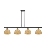 Innovations Lighting 516-4I-11-48 Woven Rattan Linear Black Antique. Fixed Price $816.20.