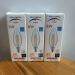 Elitco Lighting 6W Luminous Flux 3000K 120V Dimmable Led Candle Bulb Lot Of. Fixed Price $14.99.