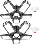 Led Garage Lights 2 Pack,ceiling Shop 160W 16000LM Black. Fixed Price $33.74.