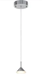Aspen Creative 61110-11 Adjustable Led One Hanging Mini Ceiling Light Chrome. Fixed Price $23.74.
