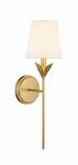 Crystorama Lighting Group 531 Broche 21" Tall Wall Sconce - Gold. Fixed Price $158.40.