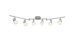 Hampton Bay 6-LIGHT 4 Ft. Chrome Integrated Led Track Lighting Kit, 29206-HBU. Fixed Price $59.20.