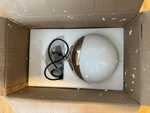 Modernist Hudson Valley Mitzi Polished Nickel Pendant Ceiling Light Fixture #2. Fixed Price $125.00.