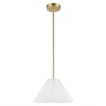 Globe Electric Novogratz 67000103 1-LIGHT Pendant Fixture, Matte Bras. Fixed Price $42.00.