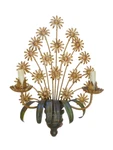Xxl Mid Century Italian Ceiling Wall Light Gilded Tole Chandelier Hans Kogl St.. Fixed Price $616.81.