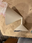 Williams Sonoma Warren 7 Sconce Light Fixture. Color Is Alabaster. Fixed Price $75.00.