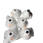 Lot Of Elite Lighting AF639 W-wh 6" Self Flange Air-shut Baffle, White. Fixed Price $31.50.