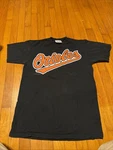 Vintage 1996 Chalk Line Baltimore Orioles Cal Ripken Jr. Short Sleeve Shirt Med. Fixed Price $30.00.