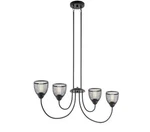 Kichler 52273BK Voclain Pendant, 4-LIGHT 300 Total Watts, Black. Fixed Price $89.99.