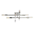 Savoy House 6-7003-8 Lyrique Light 20"W Semi-flush Ceiling Nickel. Fixed Price $364.80.