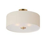 Maxim Lighting Bongo 3 Pendant/semi Flush Mount, Aged Brass - 10014OMNAB. Fixed Price $134.30.