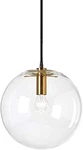 Spherical Led Glass Pendant Light With E27 Gold Holder - 30CM. Fixed Price $149.99.