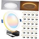 Sunco 24 Pack Led Recessed Inch Cct One (2700K,3000K,4000K,5000K,6000K). Fixed Price $250.48.