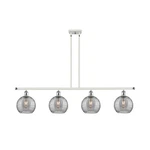 Innovations Lighting 516-4I 10 48 Athens Deco Swirl Chandelier White Polished. Fixed Price $842.60.