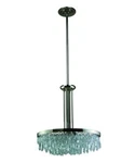 Dvi Lighting DVP9605-NI Starlight Polished Nickel Circular Crystal Chandelier. Fixed Price $300.00.