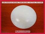 Lithonia Lighting, Wall/ceiling Mount, 120 Volts, Low Profile Round Lamp Fixture. Fixed Price $22.80.