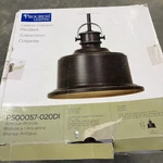 Progress Lighting Callahan Collect 1-LIGHT Antique Bronze Kitchen Island Pendant. Fixed Price $35.00.