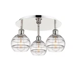 Innovations Lighting 516-3C-9-18 Rochester Flush Nickel. Fixed Price $521.40.