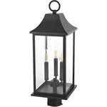 Outdoor Pole Light Fixture Large Porch Walkway Fence Post Pathway Lantern 23.5". Fixed Price $145.08.