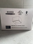 Access Lighting Bloc 30-WATT 7.25 In. Black Integrated Led Flush Mount. Fixed Price $82.46.