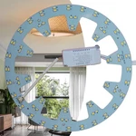 24W 3 Color Temperature Flush Mount Ceiling Fan Light Kit Replacement Led.... Fixed Price $36.60.