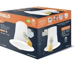 4 Pk 6IN Halo Recessed Light Canless Ez-trim. Fixed Price $24.99.