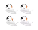 5/6 In. Commercial Electric Led Color Changing Recessed Trim - White (4 Pack). Fixed Price $23.38.