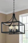 Home Decorators Boswell Pendant - Black. Fixed Price $74.99.