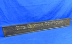 C.1915 Otis Elevator Controller Upright Mounting Plaque, Cast Iron 18"L X 2.5"H. Fixed Price $179.00.