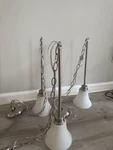 Kichler Tanglewood 1-LIGHT Brushed Nickel Traditional Shaded Kitchen Pendant. Fixed Price $100.00.