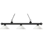 Z-lite 200-3MB-AMO14 Riviera Billiard Light Matte Black. Fixed Price $307.70.