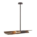 Eurofase 43866-014-UMURA 49" 2 Led Linear Suspension Light-black/aged Gold. Fixed Price $353.99.