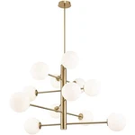 Artcraft Lighting AC11768BR Aurelia Led 33.5 Inch Brass Chandelier Ceiling. Fixed Price $842.80.