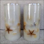 2 New 6" Led Flameless Pillar Candles Beach House Auto Timer. Fixed Price $54.99.
