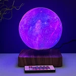 Magnetic Levitating & Spinning Colorful Galaxy Night Lamp - Creative Gift Item. Fixed Price $69.99.