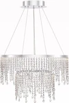 Quoizel PCBN5202C Borderline 2-LIGHT Led Crystal Ring Chandelier 44W. Fixed Price $629.99.