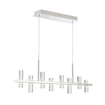 Chrome Led Chandelier From The Netto Collection. Fixed Price $980.00.