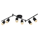Bojim 6 Black Track Lighting Kit, Modern Light(ceiling Mount),. Fixed Price $71.23.