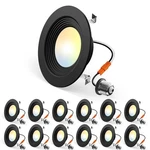 Amico 4" 5CCT In Led Recessed Downlight 12 Pack 8.5W 650 Lumens Adjustable.... Fixed Price $20.00.