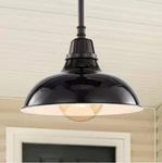 Jonathan Jasper JYL7611B 12.25 In. 1-LIGHT Black Pendant. Fixed Price $69.99.