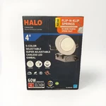 Halo HLA406FS5 4" Canless Ledgimbal Light 5CCT Selectable 660LUMENS New. Fixed Price $23.98.