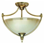 Home Decorators Collection 17.1 In Semi-flush Mount Fixture Keswick. Fixed Price $55.00.