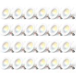 Amico 24 Pack 5/6 Inch 5CCT Led Recessed Lighting, Dimmable, 12.5W=100W, 950L.... Fixed Price $111.04.