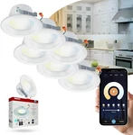 Satco S11260 - 10W Led Recessed Downlight Starfish Iot Tunable White Pack. Fixed Price $99.99.