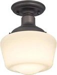 Westinghouse 6342200 Scholar One-light Indoor Semi-flush Ceiling 11.42. Fixed Price $62.63.
