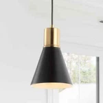 Jonathan Y Apollo 6 In. 1-LIGHT Black/brass Gold Metal Led Pendant. Fixed Price $14.99.