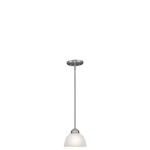 Livex Lighting Somerset Mini Pendant Brushed Nickel. Fixed Price $105.99.
