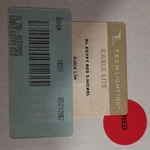 Tech Lighting Kable Lite Kl Egypt Red S.nickel Part 15+AVAILABLE. Fixed Price $41.00.